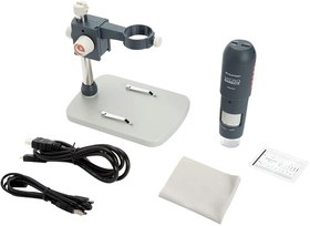 تصویر Celestron MicroDirect 1080p HD Handheld Digital Micro Viewing Digital Microscope, Grey (44316) 