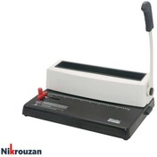 تصویر دستگاه صحافی(سیمی کن) مارپیچ ای ایکس مدل AX 320 Book Binding Machine Spiral AX 320