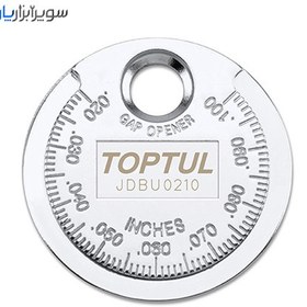 تصویر گیج تنظیم دهانه شمع موتور تاپ تول – TOPTUL مدل JDBU0210 