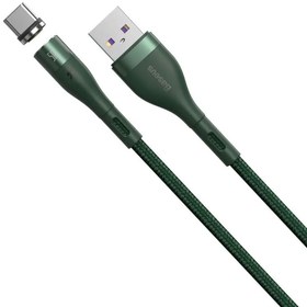 تصویر کابل شارژ سر مگنتی USB به Type-C باسئوس Baseus CATXC-N06 Magnetic Charging Cable 