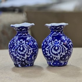 تصویر گلدان نقلی میناکاری 