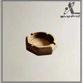 تصویر زیرسیگاری 8 ضلعی 