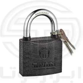 تصویر قفل اویز مشکی تیوان 