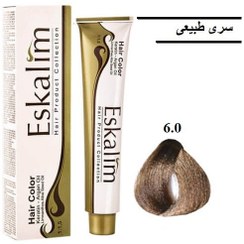 تصویر رنگ مو اسکالیم 6.0 بلوند تیره طبیعی - Eskalim 