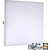 تصویر پنل مربع توکار 48 وات فنر متغیر تمام نور پرشین لایت مدل آرتا Persian Light 48W Built-in square Panel Full Light