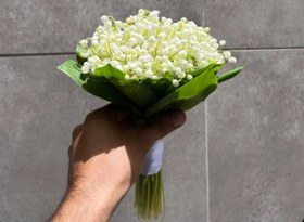 تصویر دسته گل عروس موگه 