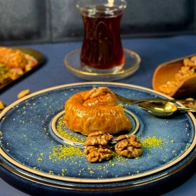 تصویر باقلوا گردویی بلبل 