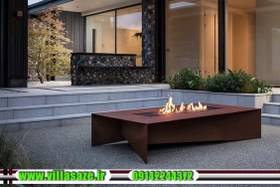 تصویر آتشدان ویلایی کد 142 