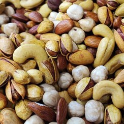 تصویر آجیل چهار مغز شور زعفرانی اعلا - 250 گرم / 