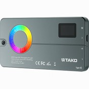 تصویر نور جیبی RGB برند آرتاکو مدل RDJ-03 Pocket RGB photography fill light RTAKO RDJ-03