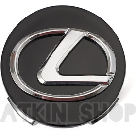 تصویر کاپ رینگ لکسوس - نقره ایی Lexus wheel center hub caps