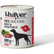 تصویر کنسرو سگ شایر باطعم گوشت و سبزیجات 800 گرم ا Shayer Beef & Vegetables Dog Food 800g Shayer Beef & Vegetables Dog Food 800g