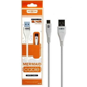 تصویر کابل تبدیل USB به microUSB موکسوم مدل CC-52 طول 1 متر 