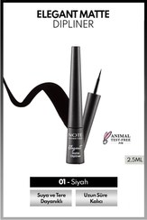 تصویر خط چشم مشکی Note Cosmetics | DPLR ELG MATTE اورجینال 