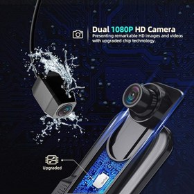 تصویر دوربین خودرو آینه ای مدل 1080 CAMECHO دوربین خودرو آینه ای مدل 1080 CAMECHO