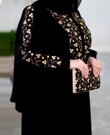 تصویر مانتو عبایی سیلوانا 