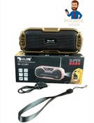 تصویر رادیو GolonRX-433BT رنگ مشکی و مسی 