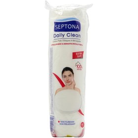 SEPTONA Round double-faced cotton pads 80 PCs