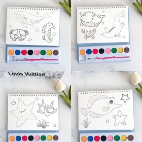 تصویر نقاشی آبرنگی 