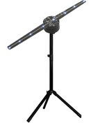 تصویر فن هولوگرام برند Spin display - با پایه / 42 