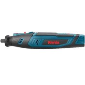 تصویر کیت فرز مینیاتوری رونیکس مدل 3421 شارژی 8 ولت Ronix 3421 cordless rotary kit