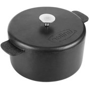 تصویر قابلمه چدنی نالینو مدل هوگو Hugo (سایز 24) Nalino Cast-Iron Pot Size 24 Hugo