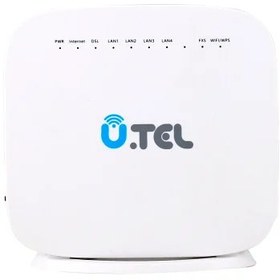 تصویر مودم روتر VDSL2/ADSL2 Plus بی سیم یوتل مدل V304F New 