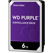 تصویر هارد دیسک اینترنال وسترن دیجیتال سری بنفش ظرفیت 6 ترابایت (غیر اصل) ا Western Digital Purple Internal Hard Disk 6TB Western Digital Purple Internal Hard Disk 6TB