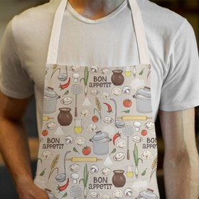 تصویر پیشبند وسایل آشپزی 