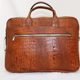 تصویر کیف چرم اداری دوزیپ کد 162 