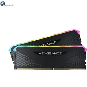 تصویر رم کورسیر VENGEANCE RGB RS 16GB (8GBx2) 3600MHz CL18 Corsair VENGEANCE RGB RS 16GB 8GB×2 3600MHz CL18 DDR4 Memory