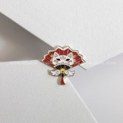 تصویر پین بادبزن - کد410 