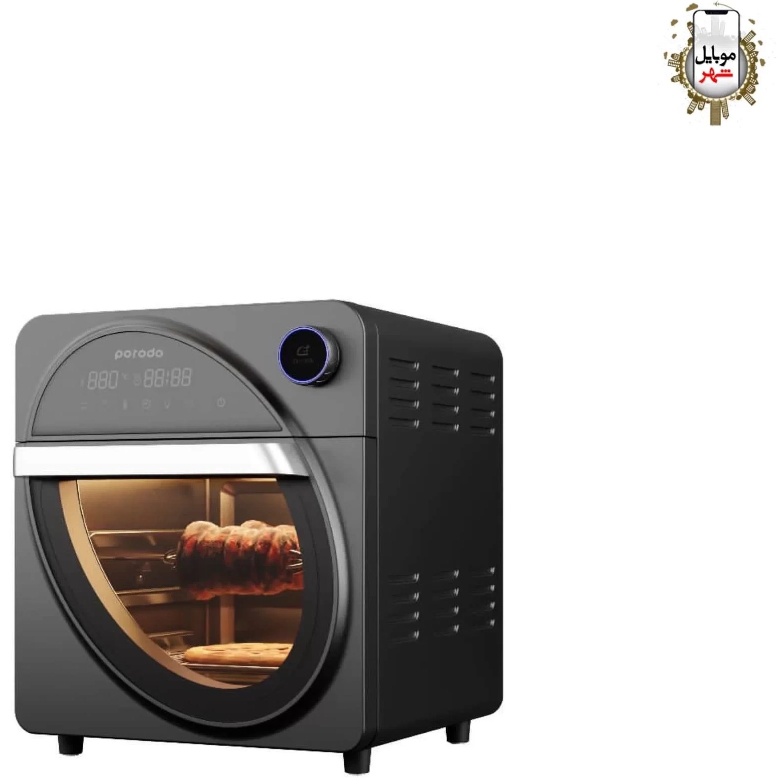 Black+Decker XL Digital Air Fryer Oven 1500W 12L, 10 Presets 360° Rapid Air  Convection, AOF100-B5 2 Years Warranty