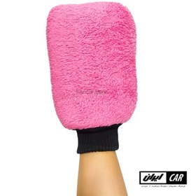 تصویر دستکش شستشوی خودرو میکرو کلین مدل Micro Cleane Microfiber chenille mitt double face 