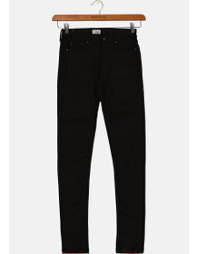 تصویر شلوار جین کشی تنگ دخترانه، مشکی برند pepe jeans Kids Girl Skinny Fit Solid Stretchable Denim, Black