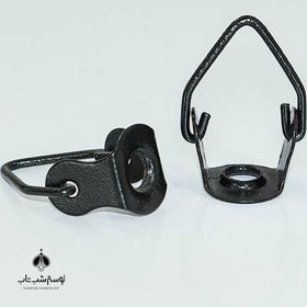 تصویر قلاب مفتولی مشکی 