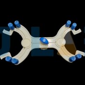 تصویر گیره بورت پلاستیکی (گیره فیشر-گیره پروانه) آزمایشگاهی 