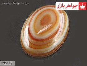 تصویر نگین عقیق باباقوری کد 135119 