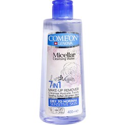تصویر میسلار واتر کامان پوست خشک و حساس 400 میل Comeon Micellar  Cleaning Water For Dry Skin 400ml