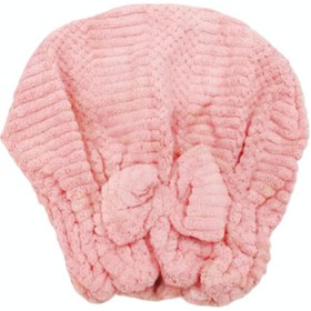 تصویر کلاه حمام نانو پاپیون دار 