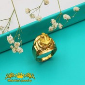 تصویر انگشتر مردانه لنگر طلا ۱۸ عیار کد ۴۶۵۴ 
