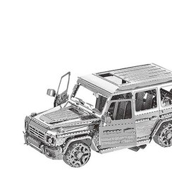 تصویر پازل فلزی سه بعدی بنز آف رود 