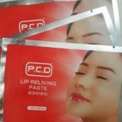 تصویر پد بی حسی لب PCDسرکننده موضعیLip reliving paste PCDتتو P.C.D Lip Reliving Paste 