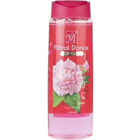 تصویر شامپو بدن فلورال دنس حاوی عصاره رز و گوار مای FLORAL DANCE BODY WASH 420ML MY