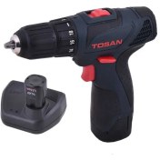 تصویر دریل پیچ‌گوشتی شارژی 12 ولت دو باتری 9012SC Tosan 9012SC 12V Dual Battery cordless Screwdriver Dril