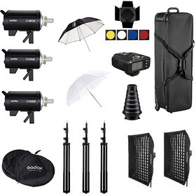 تصویر کیت فلاش نورپردازی گودکس GODOX STUDIO FLASH LIGHT KIT DP400 III 