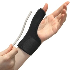 تصویر اُرتوز شست نئوپرن طب و صنعت کد 33100 Neoprene Thumb Spica Splint