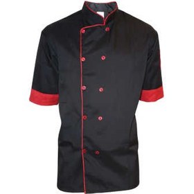 تصویر لباس کار مدل 2 IGD Chef رنگ مشکی 