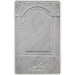 تصویر کتیبه اَزنا طرح CNC شده خطایی 