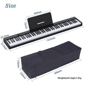 تصویر پیانو دیجیتال مدل کونیکس 